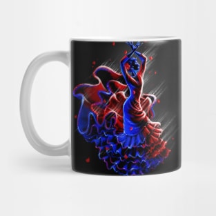 Fire Rose Mug